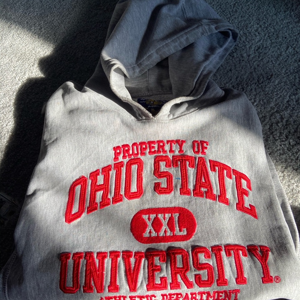 Thrifted Ohio State hoodie